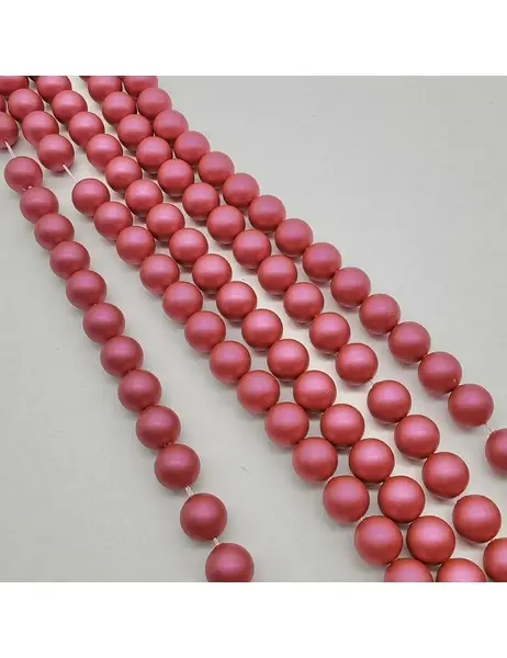 Бусина жемчуг Swarovski Mulberry Pink, 8 мм