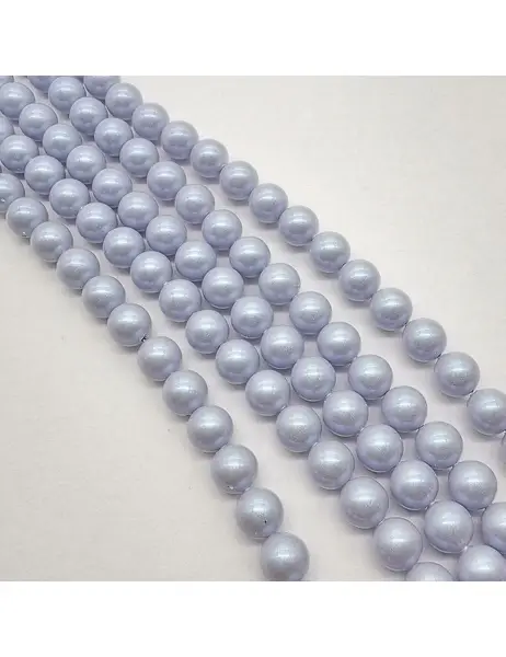 Бусина жемчуг Swarovski IR Dreamy Blue, 10 мм