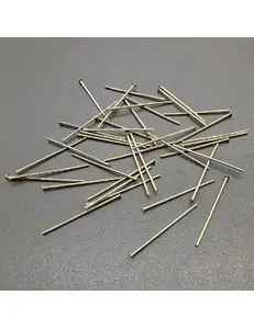 Пины с гвоздиком, 2 см, позолота