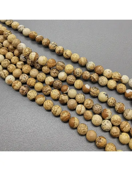 Бусины Яшма, 6 мм