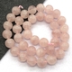 Бусины Розовый Кварц, розовый, 10 мм