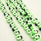 Бусины Яблоко, силикон, 10*4 мм