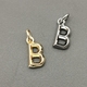 Подвеска Буква B, 8*12 мм