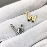 Подвеска Буква W, 8*12 мм