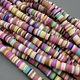 Бусины Рондели, силикон, микс-33, 6*1 мм