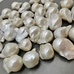 Видео - Бусины жемчуга Барокко, мелкий, белый, 18-21 мм