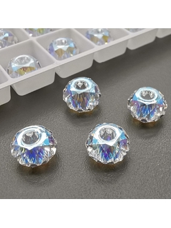 Бусина Рондели Swarovski Crystal Shimmer, 6 мм