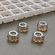 Бусина Рондели Swarovski Light Colorado Topaz Shimmer, 6 мм