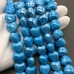 Бусина Сердце из керамики, 17.5 мм, голубой, шт