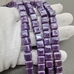 Бусина Квадрат из керамики, фиолетовый, 9 мм, шт