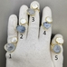 Видео - Двойные кольца срез Агата с жеодами и натуральным жемчугом, позолота, тип 68
