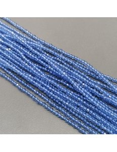 Бусина Шпинель голубая, 2 мм