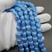 Бусина Сердце из керамики, голубой, 12*12.5 мм, шт
