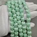 Бусина Сердце из керамики, зеленый, 12*12.5 мм, шт