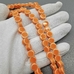 Бусина Таблетка из керамики, оранжевый, 8*5 мм, шт