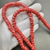 Бусина Рондели из керамики, красный, 6.5*4.4 мм