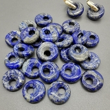 Подвеска-пончик Лазурит, 18 мм