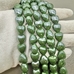 Бусина Сердце из керамики, темно-зеленый, 12*12.5 мм, шт