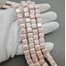 Бусина Квадрат из керамики, розовая пудра, 9 мм, шт