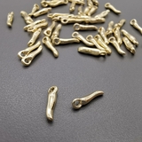 Подвеска мини Перец, 11*3 мм, позолота