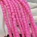 Бусины Цилиндр, силикон, розовый, 6*6 мм, тип 2