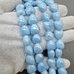 Бусина Сердце из керамики, голубой, 12*12.5 мм, шт, тип 2