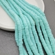 Бусины Рондели, силикон, нежно мятный, 6*1 мм