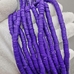Бусины Рондели, силикон, фиолетовый, 6*1 мм, тип3
