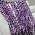 Бусина Аметист, граненный, фиолетовый, 2.5*3.5 мм