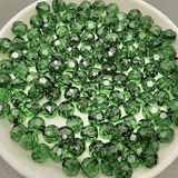 Бусина Акрил, граненный, 10 мм, зеленый