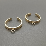 Кольца с крючком, 20*3 мм, позолота