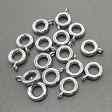 Бейл неразъемный, 8*11 мм, родий