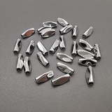 Бусина Ромб, 8.5*3.5 мм, родий