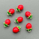 Подвеска ягода, 8.5*6 мм, позолота