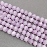 Бусины Селенит, фиолетовый, 6 мм, тип1