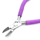 Кусачки из нержавеющей стали, фиолетовый, 13 см