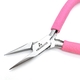 Плоскогубцы из нержавеющей стали, розовый, 13 см