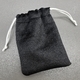 Бархатный мешок, черный, 7*9 cм