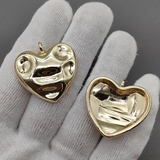 Подвеска Сердце 3D, 31 мм, позолота