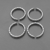 Кольцо на фалангу, 17*3 мм, родий