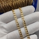 Цепь неразъемная Мини Базовая Deluxe, 6.5*4.5 мм, позолота, 10 см