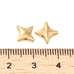 Бусина звезда, 9*3 мм, позолота