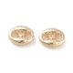 Коннектор Овал, 7*9*3 мм, позолота