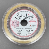 Тросик SakuLux (Flexy7), 0.4 мм, 100 метров, золотистый