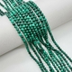 Бусина Малахит, натуральный, гладкий, 4 мм