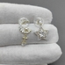 Серьги асимметрия, 25*10 мм, позолота