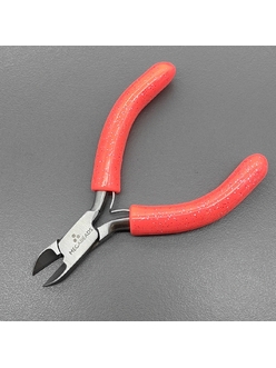 Кусачки из нержавеющей стали, мини, розовый, 8 см