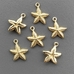 Подвеска Морская звезда, 11*9 мм, позолота