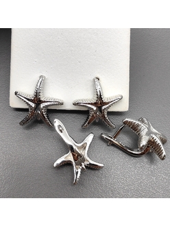 Швензы Морская звезда, 16 мм, родий