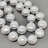 Жемчуг Майорка, таблетка, 25*16 мм, нитка